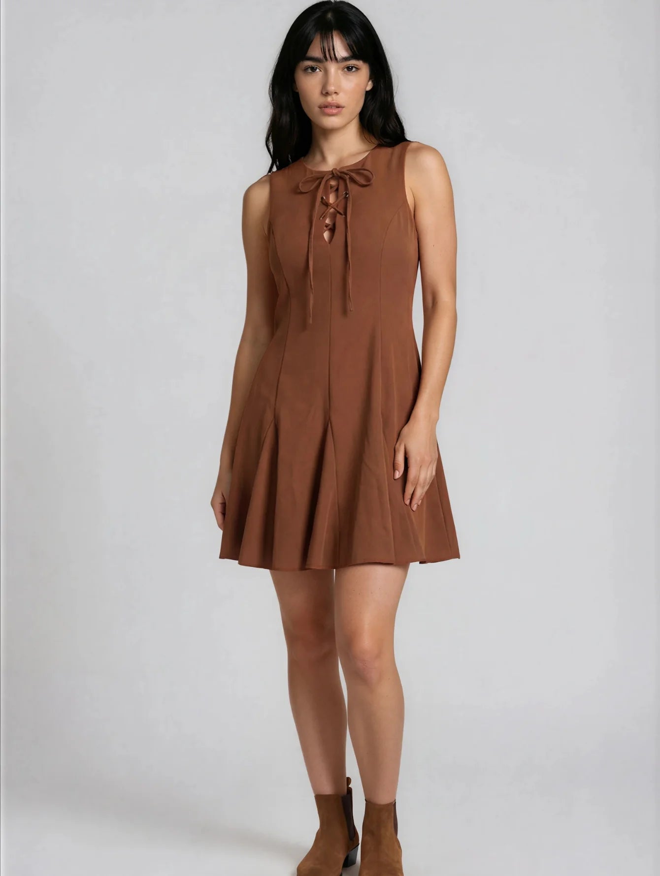 Vestido em alfaiataria Aysha