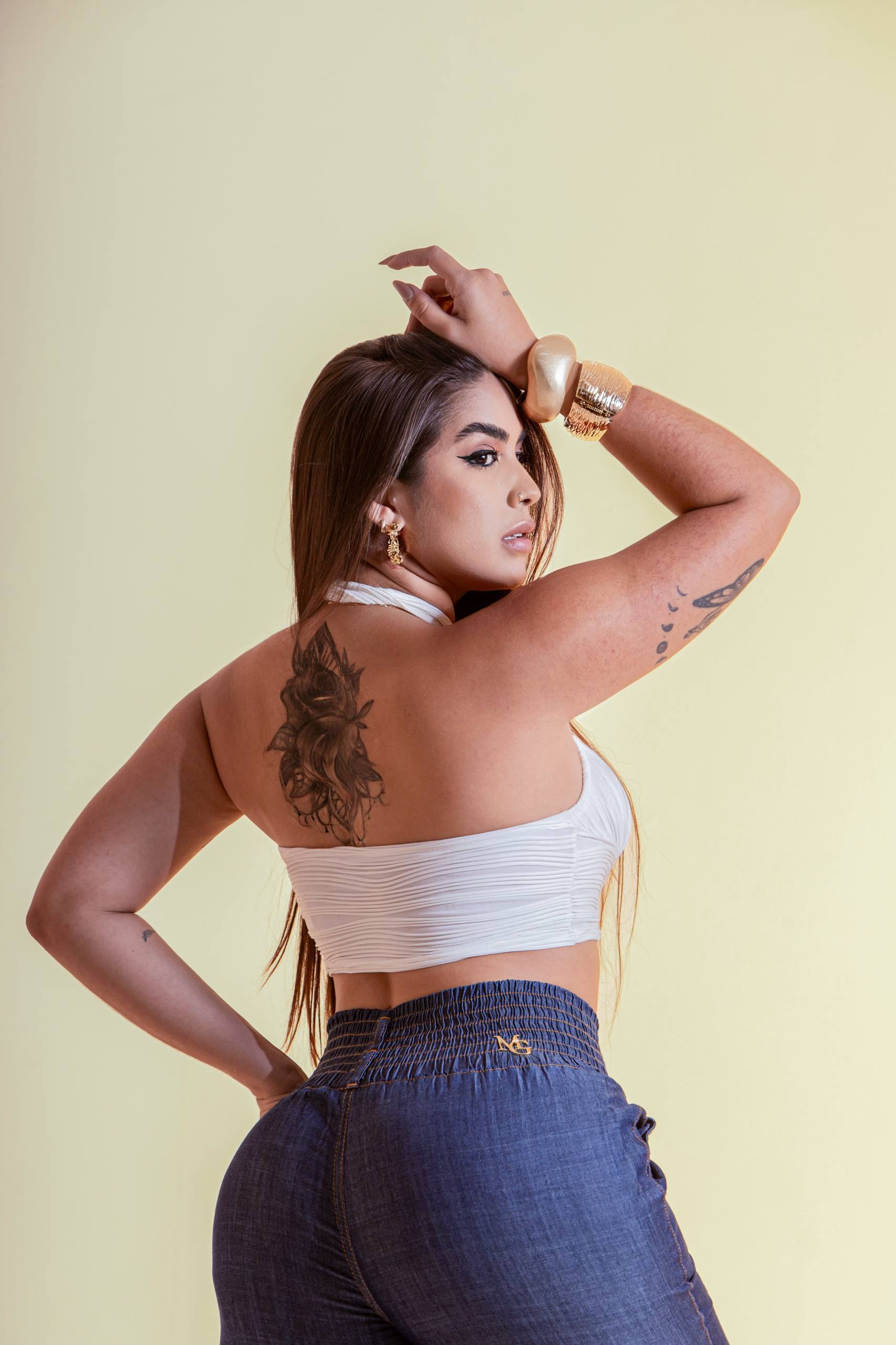 Calça Modeladora Jeans Paris