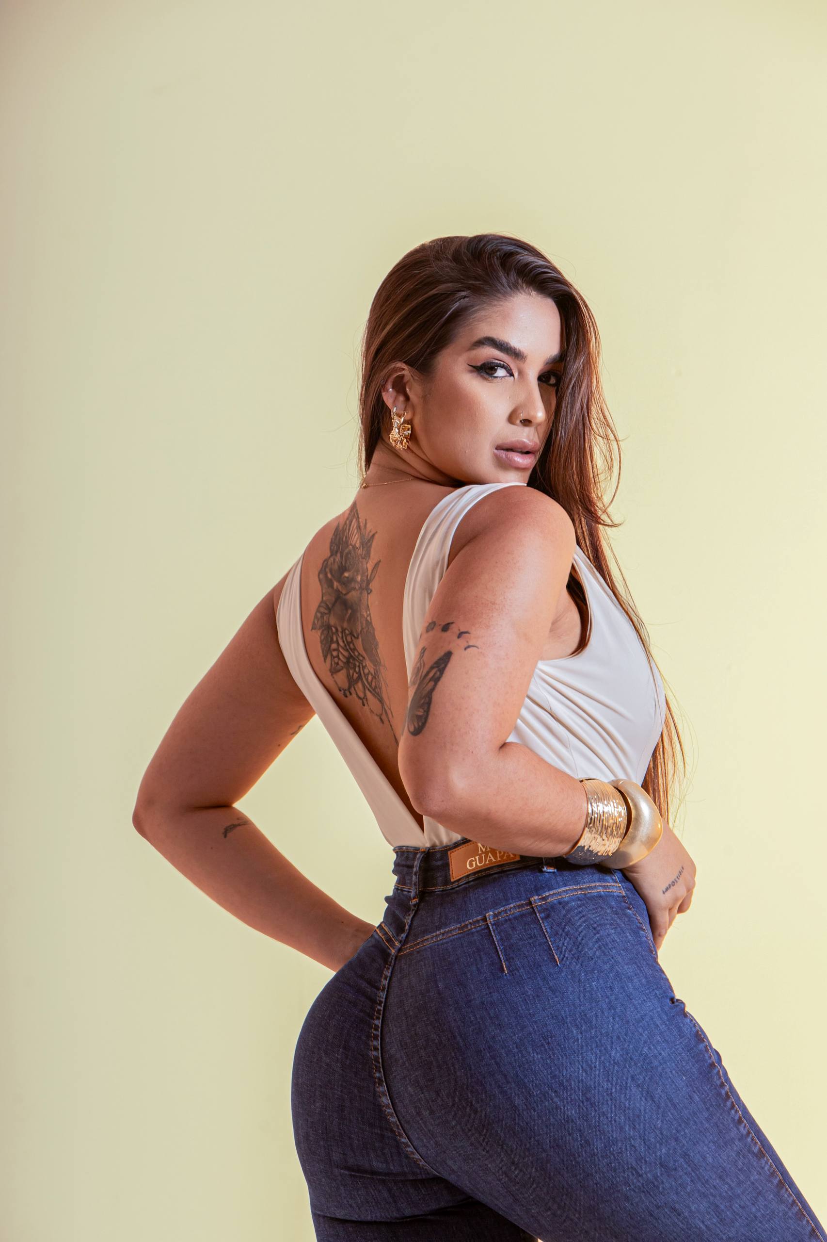 Calça Modeladora Jeans Hazel