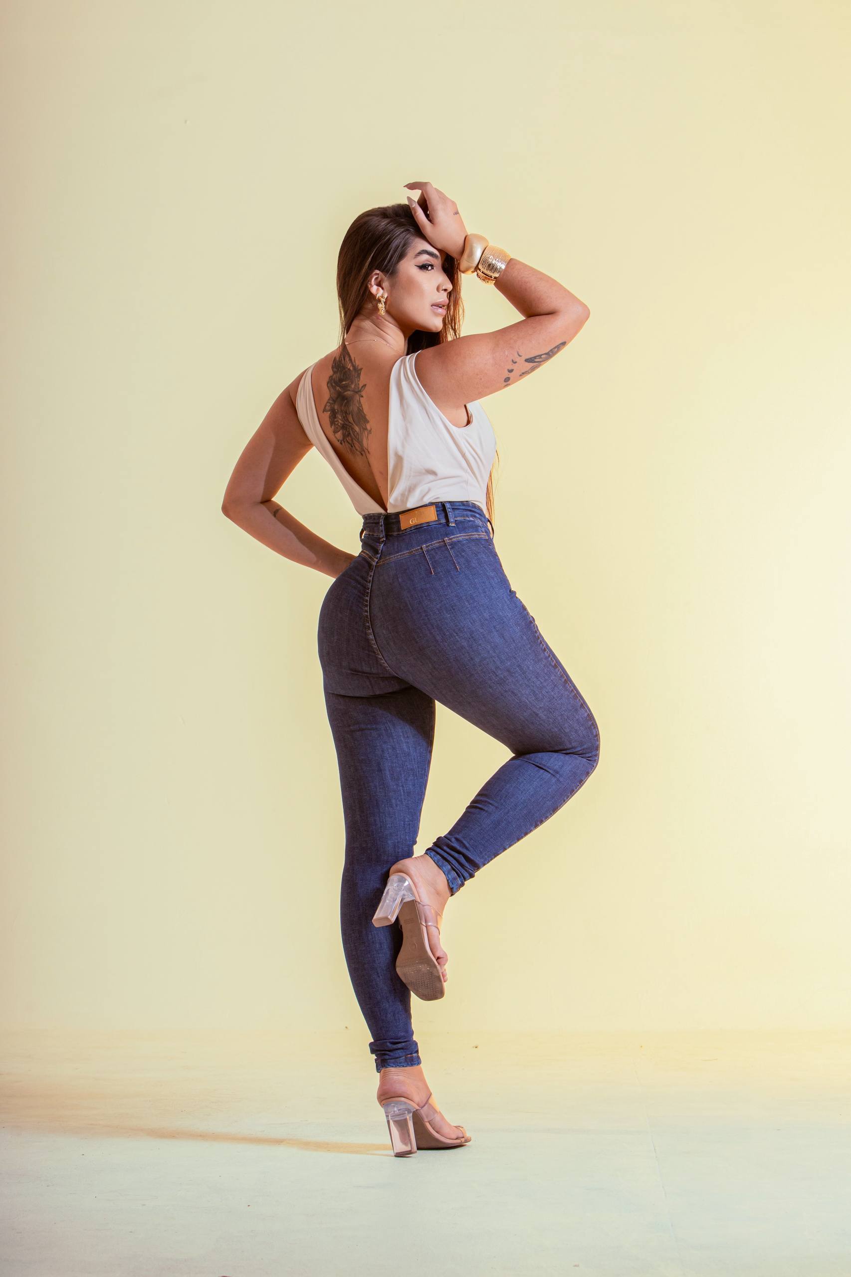 Calça Modeladora Jeans Hazel