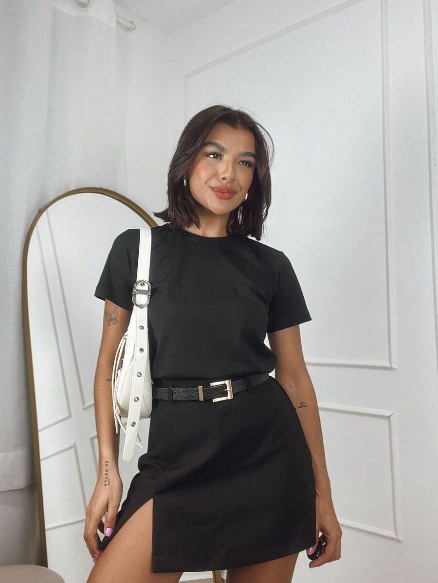 Camiseta Básica 100% Algodão T-Shirt