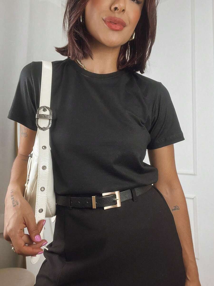 Camiseta Básica 100% Algodão T-Shirt