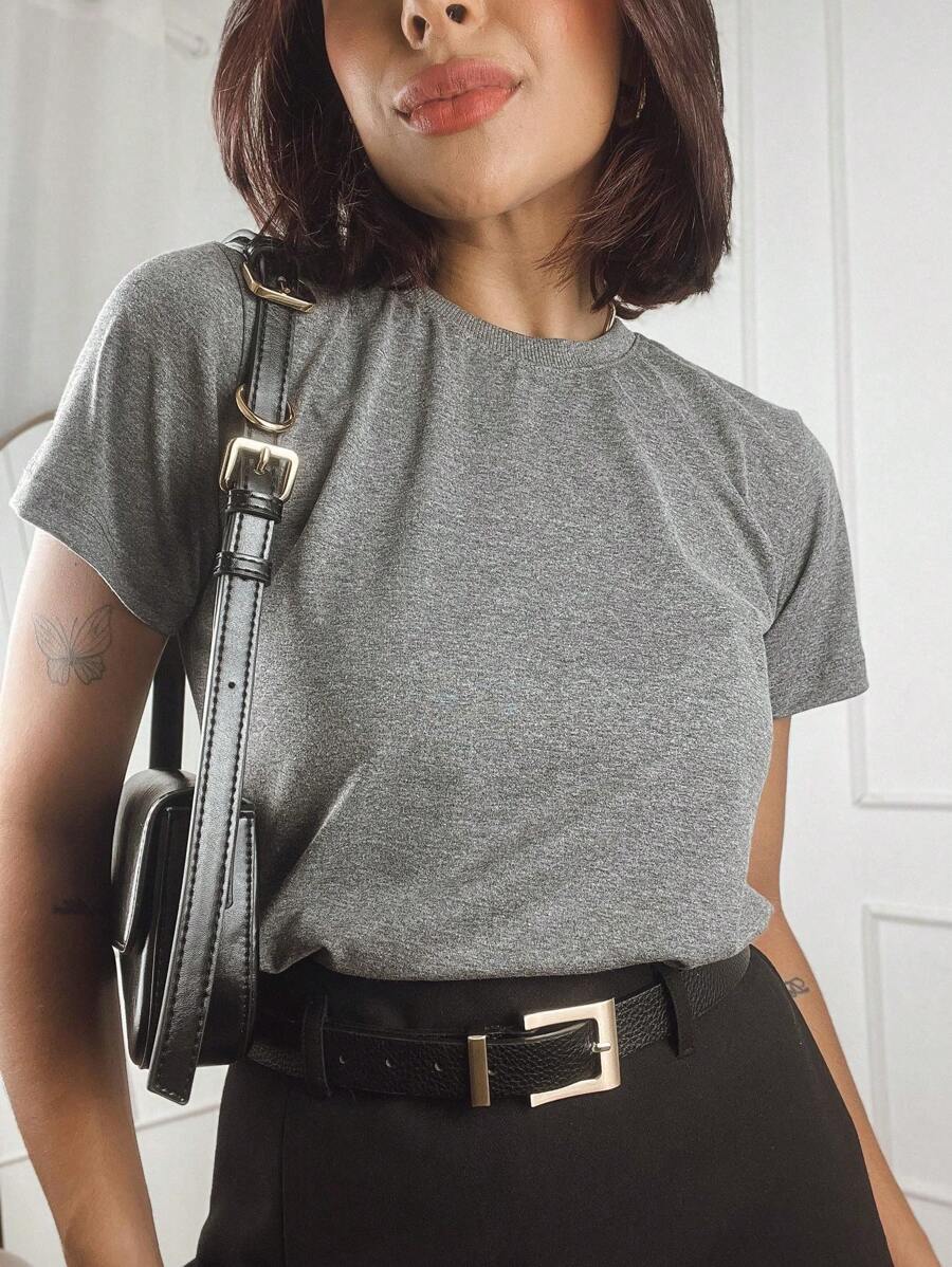 Camiseta Básica 100% Algodão T-Shirt