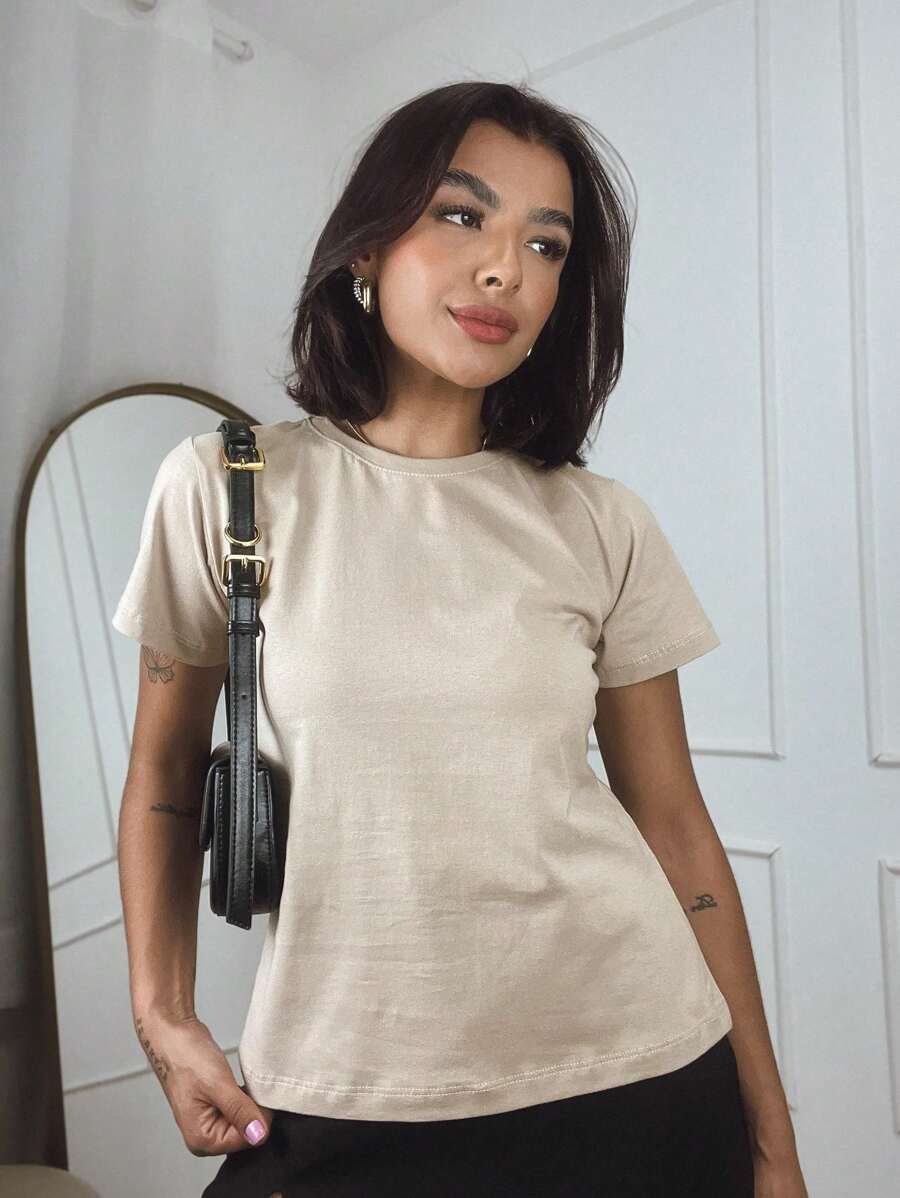 Camiseta Básica 100% Algodão T-Shirt