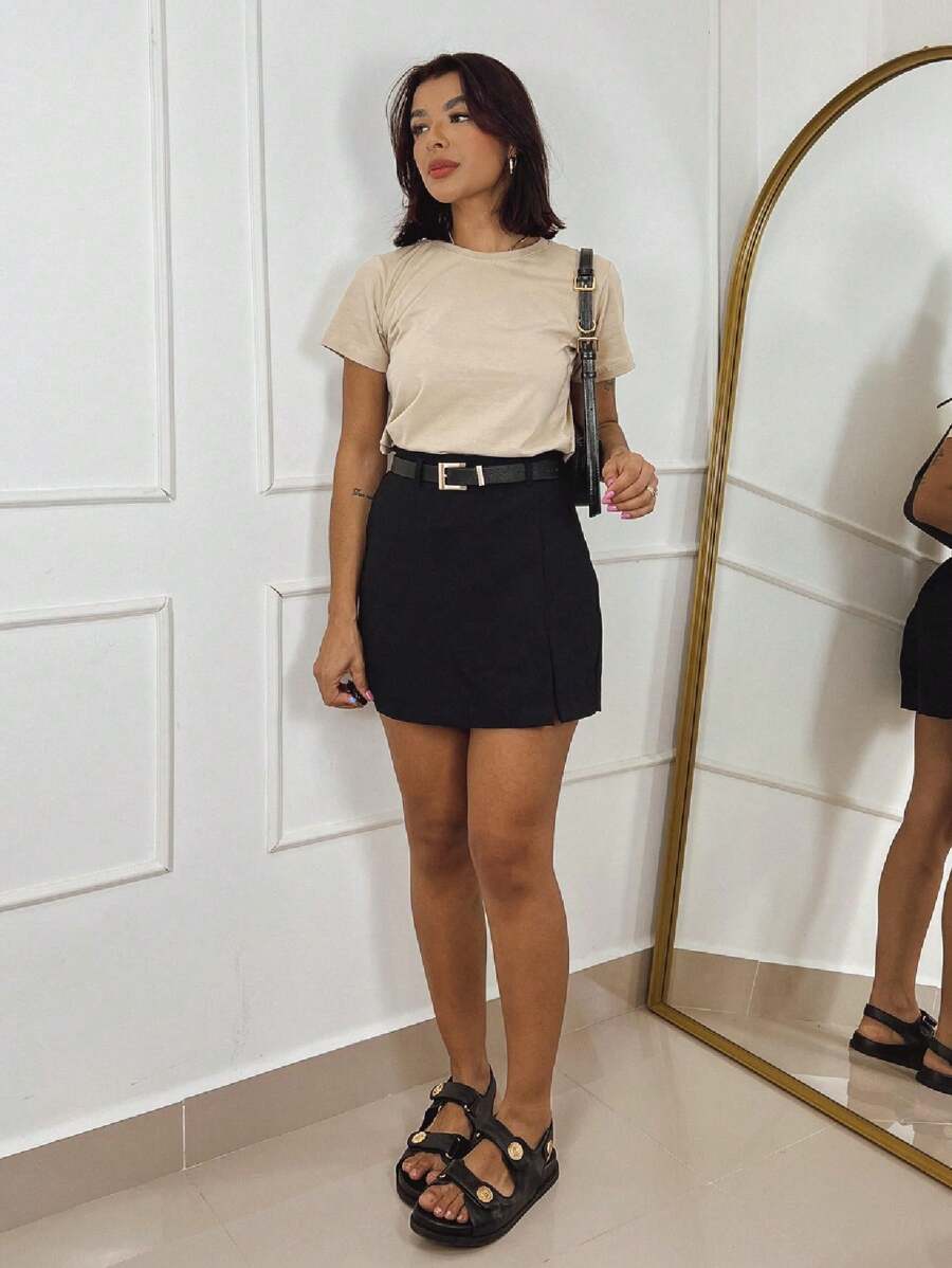 Camiseta Básica 100% Algodão T-Shirt