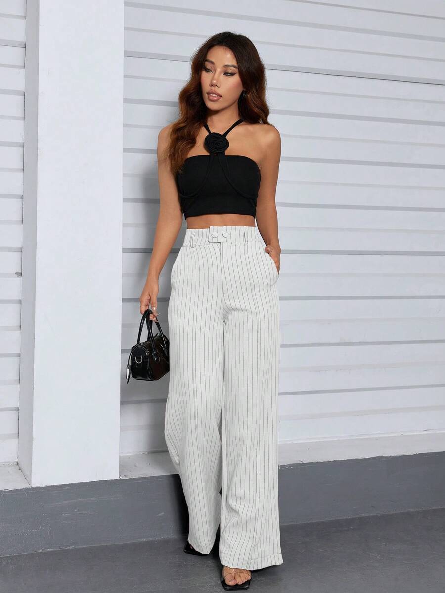 Calça Femininas Listradas Amavi