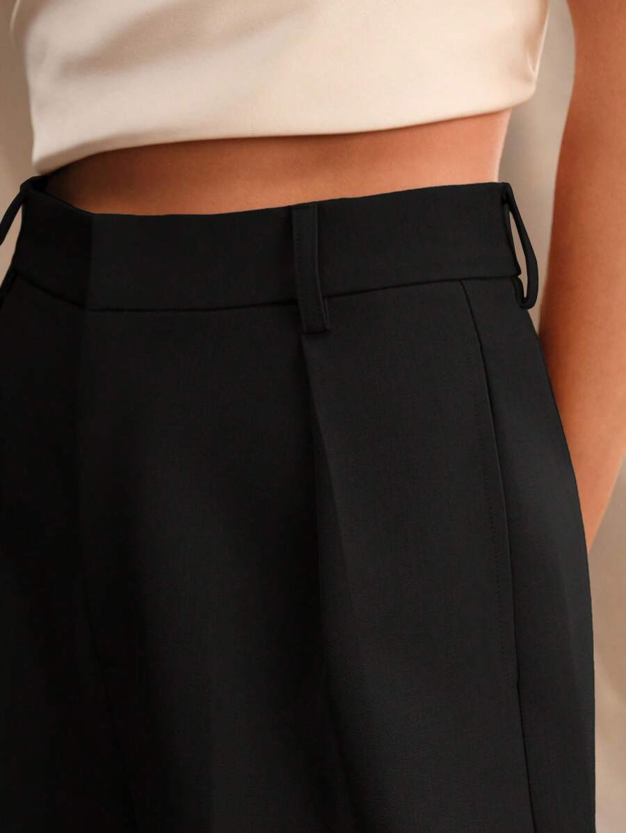 Calça Pantalona Cintura Alta  Venezia