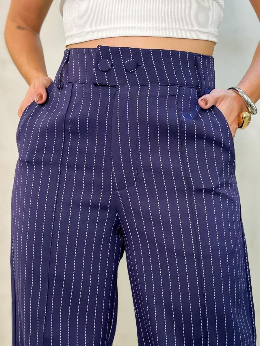 Calça Femininas Listradas Amavi