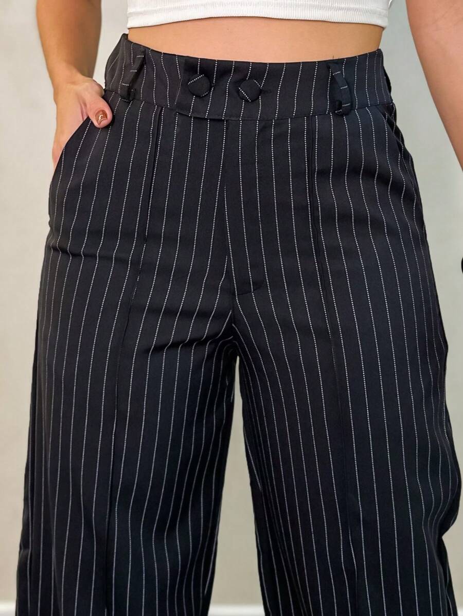 Calça Femininas Listradas Amavi