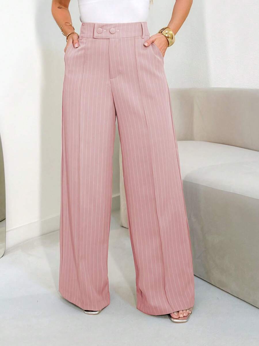 Calça Femininas Listradas Amavi