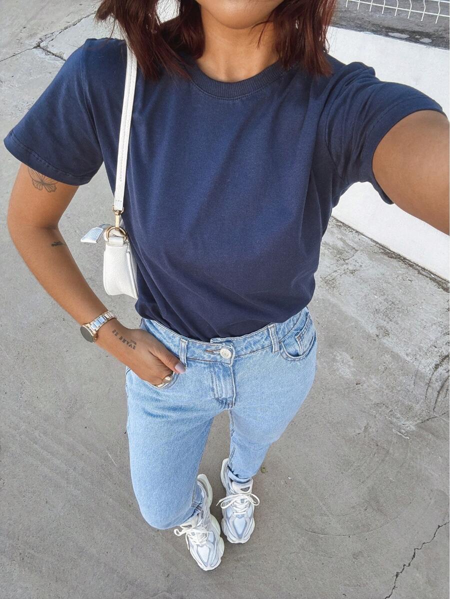 Camiseta Básica 100% Algodão T-Shirt