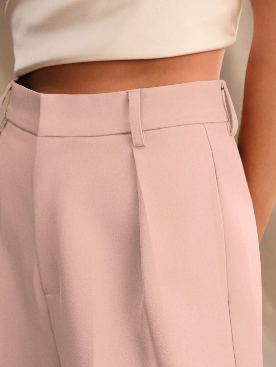 Calça Pantalona Cintura Alta  Venezia