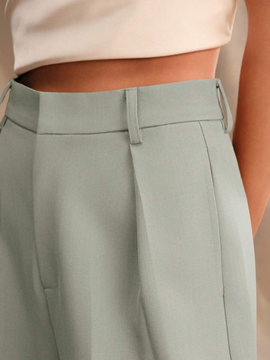 Calça Pantalona Cintura Alta  Venezia