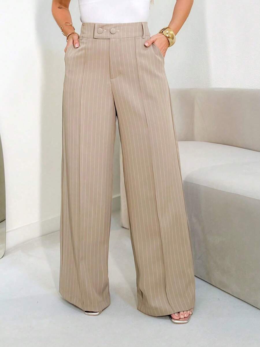 Calça Femininas Listradas Amavi