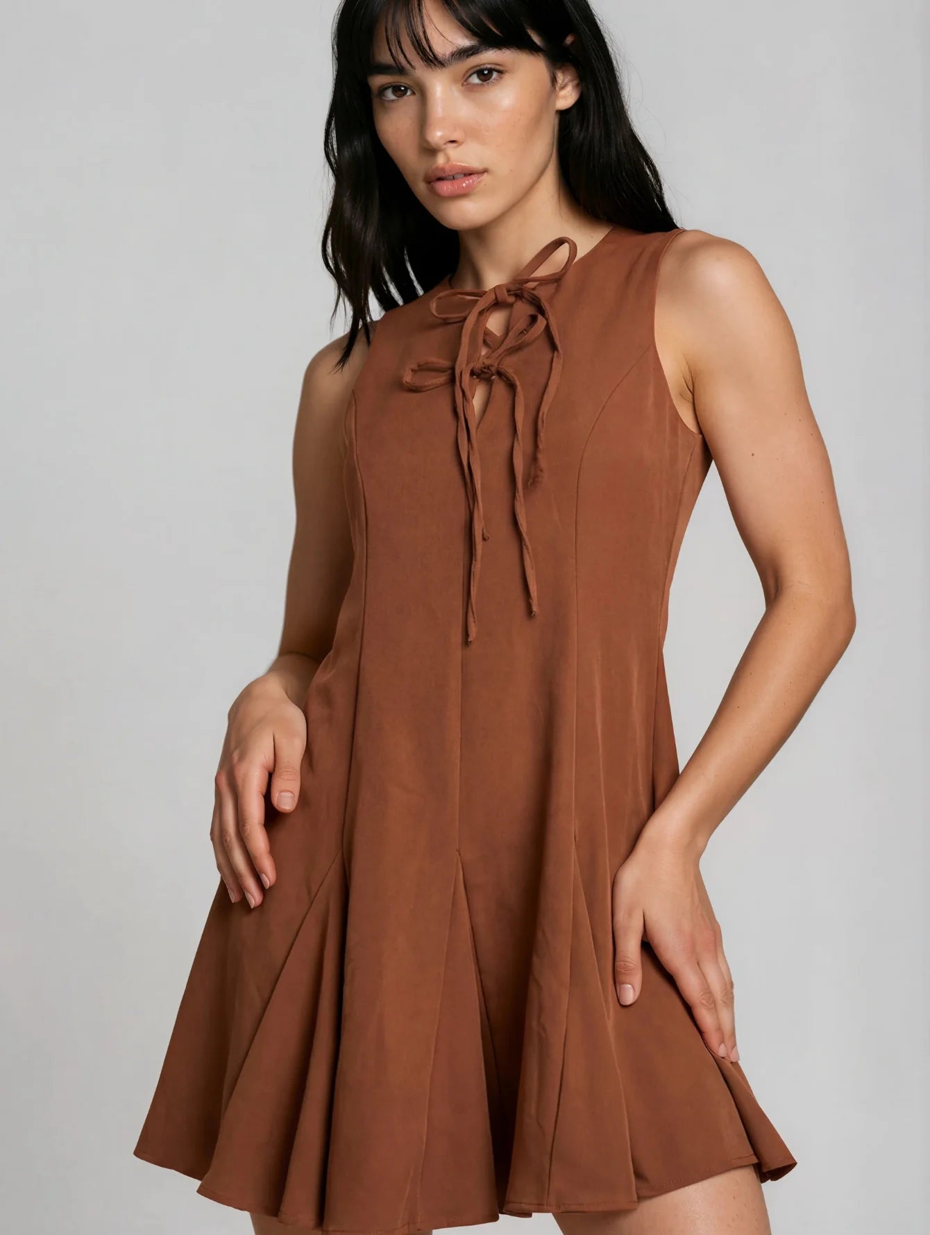 Vestido em alfaiataria Aysha