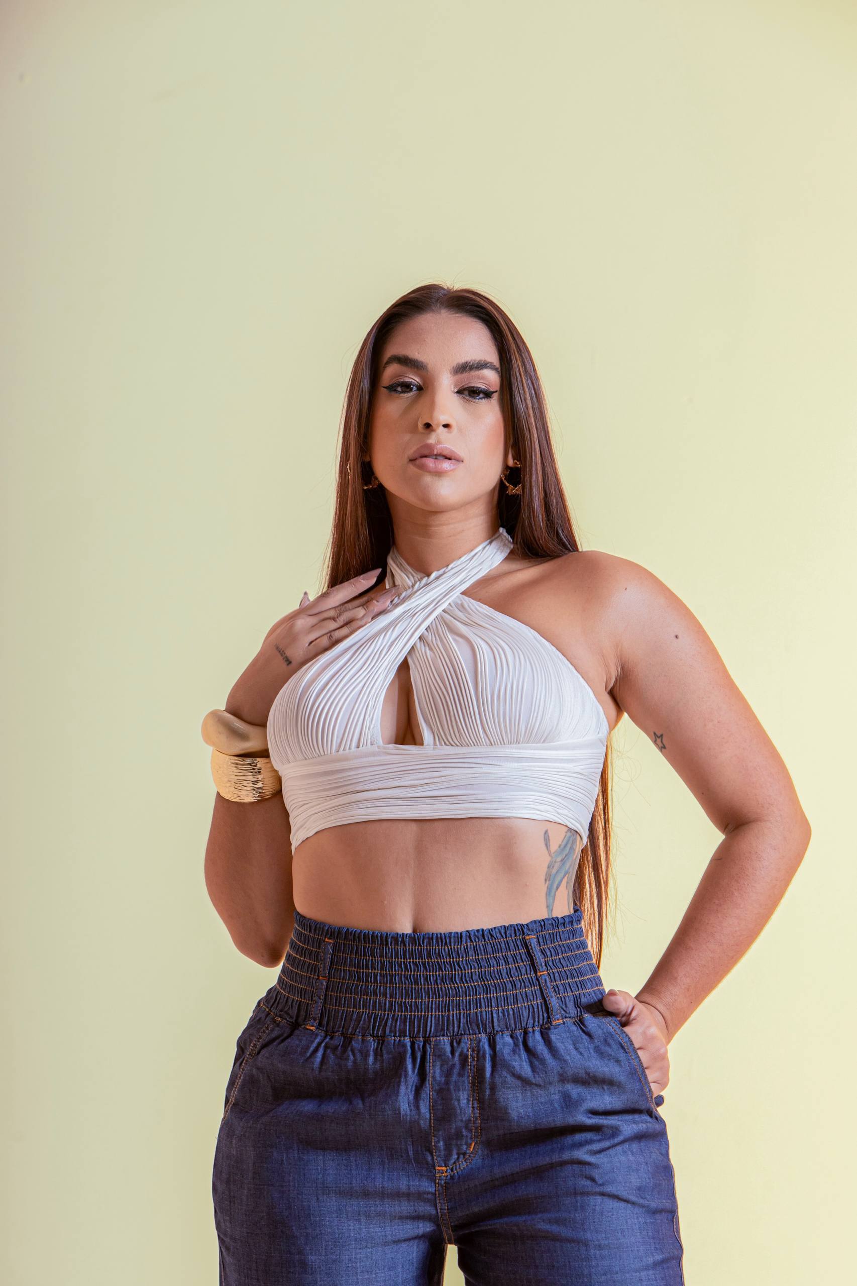 Calça Modeladora Jeans Paris