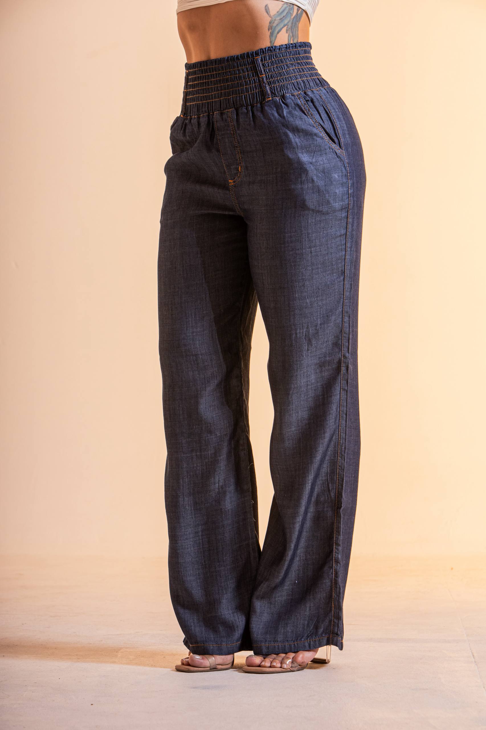 Calça Modeladora Jeans Paris