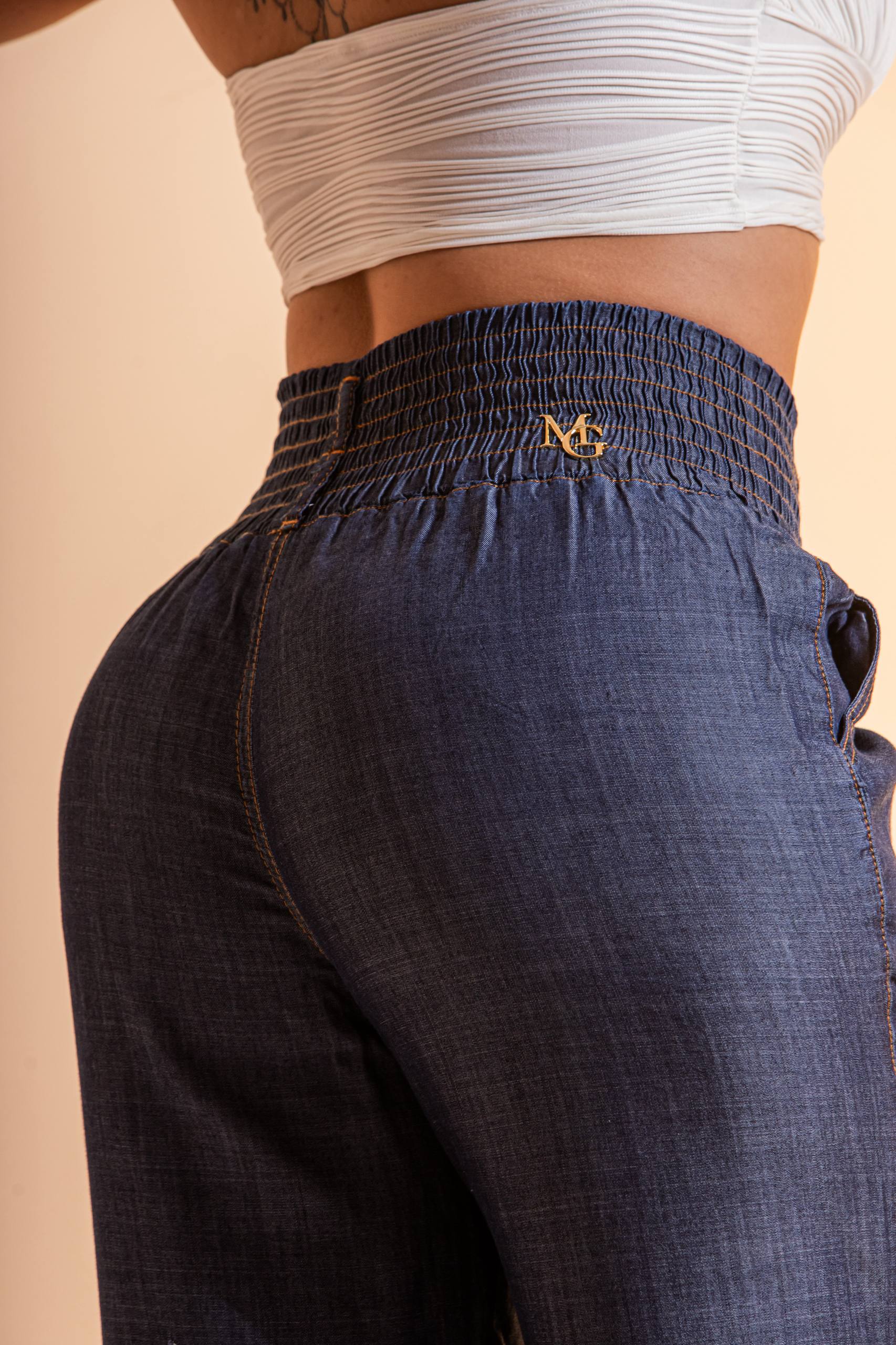 Calça Modeladora Jeans Paris