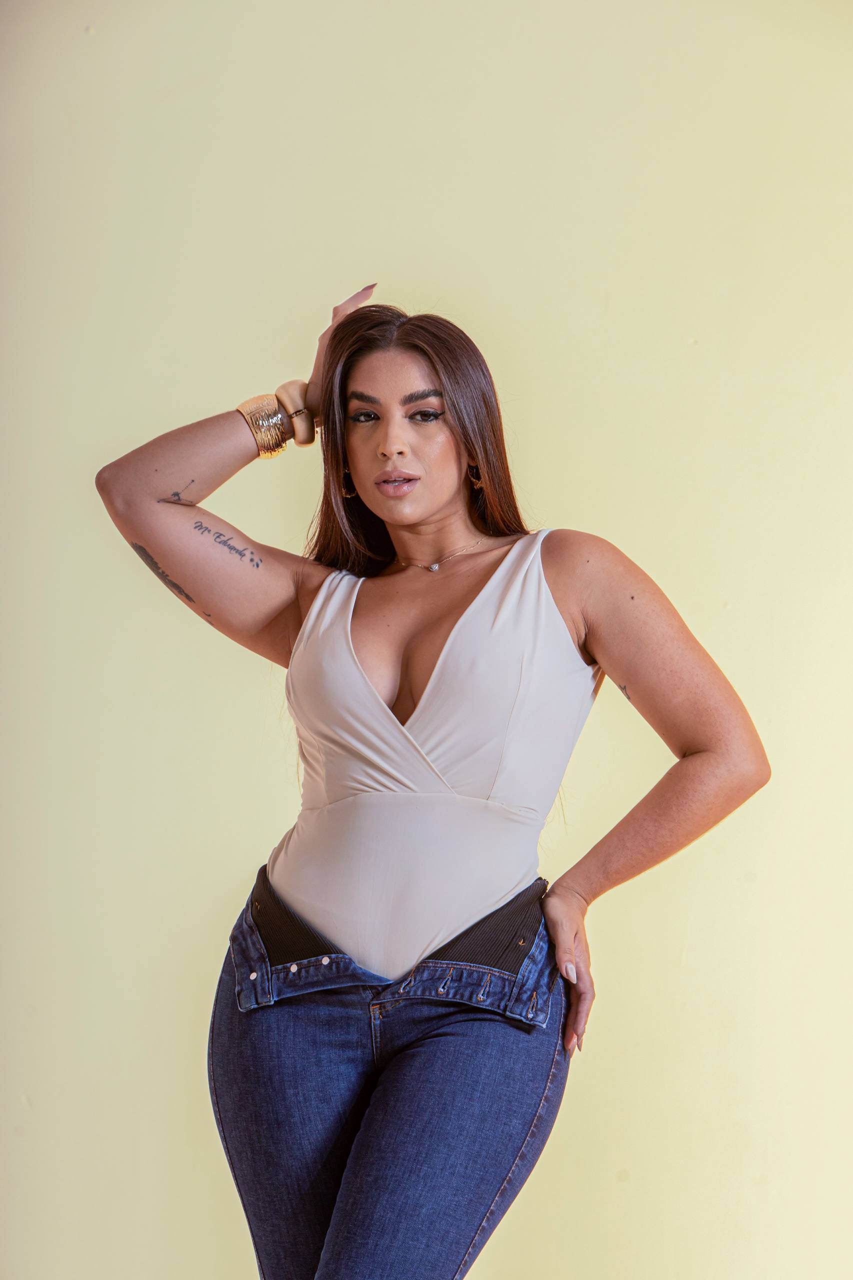 Calça Modeladora Jeans Hazel