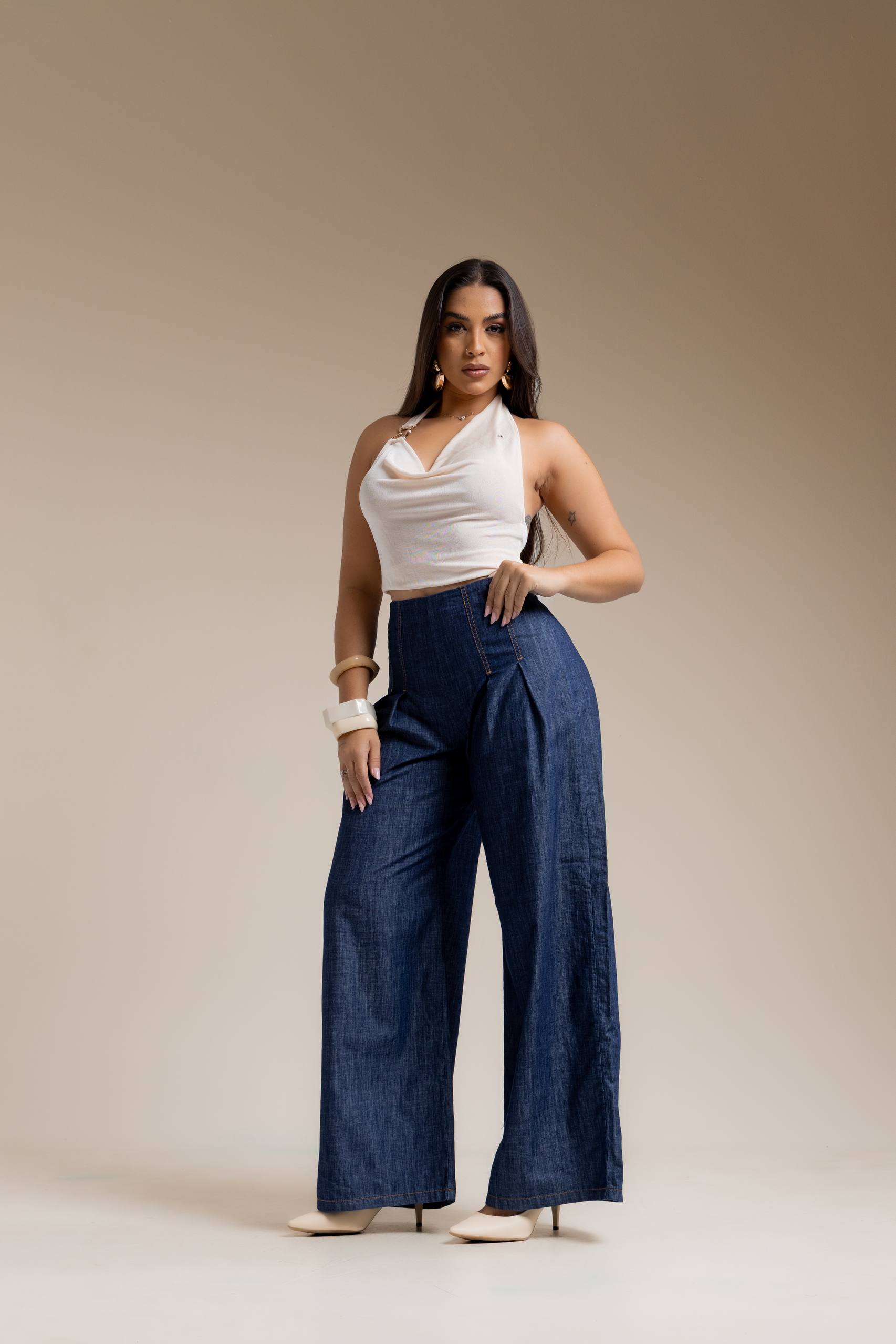 Calça Modeladora Jeans Milano